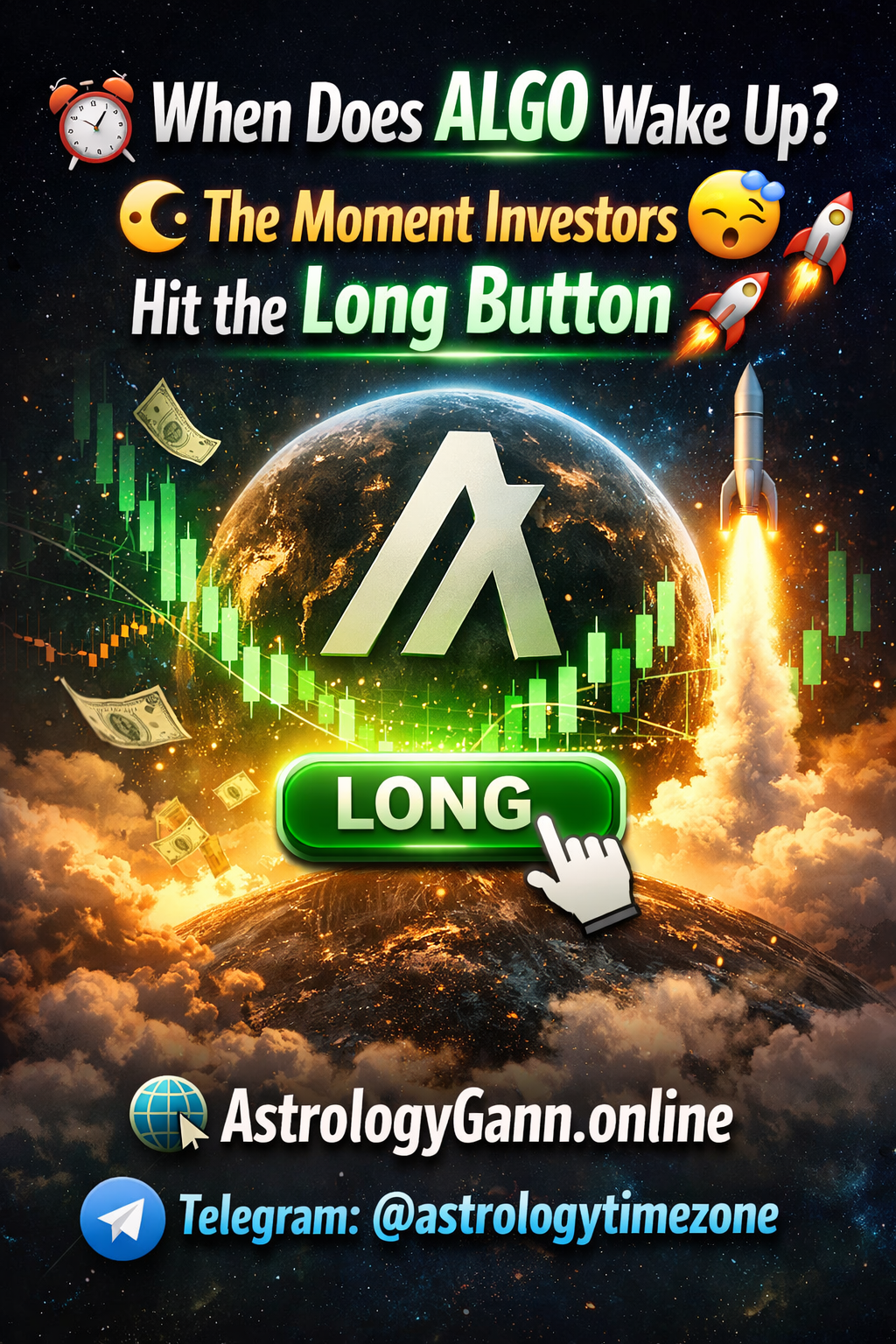 ⏰When Does ALGO Wake Up?😴 The Moment Investors Hit the Long Button🚀
